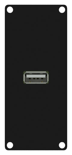 Caymon CASY161 1 paikka, USB 2.0 läpivienti
