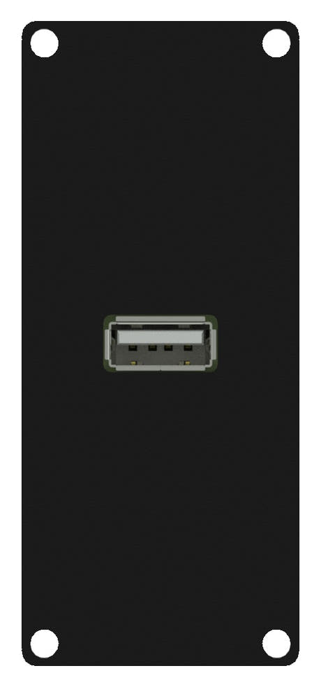 Caymon CASY161 1 paikka, USB 2.0 läpivienti