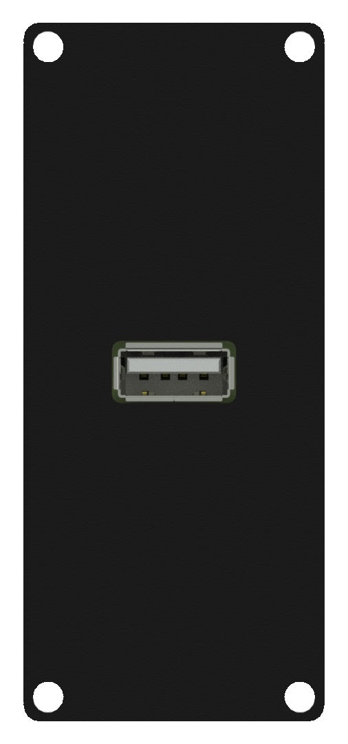 Caymon CASY161 1 paikka, USB 2.0 läpivienti
