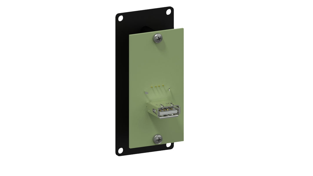 Caymon CASY161 1 paikka, USB 2.0 läpivienti