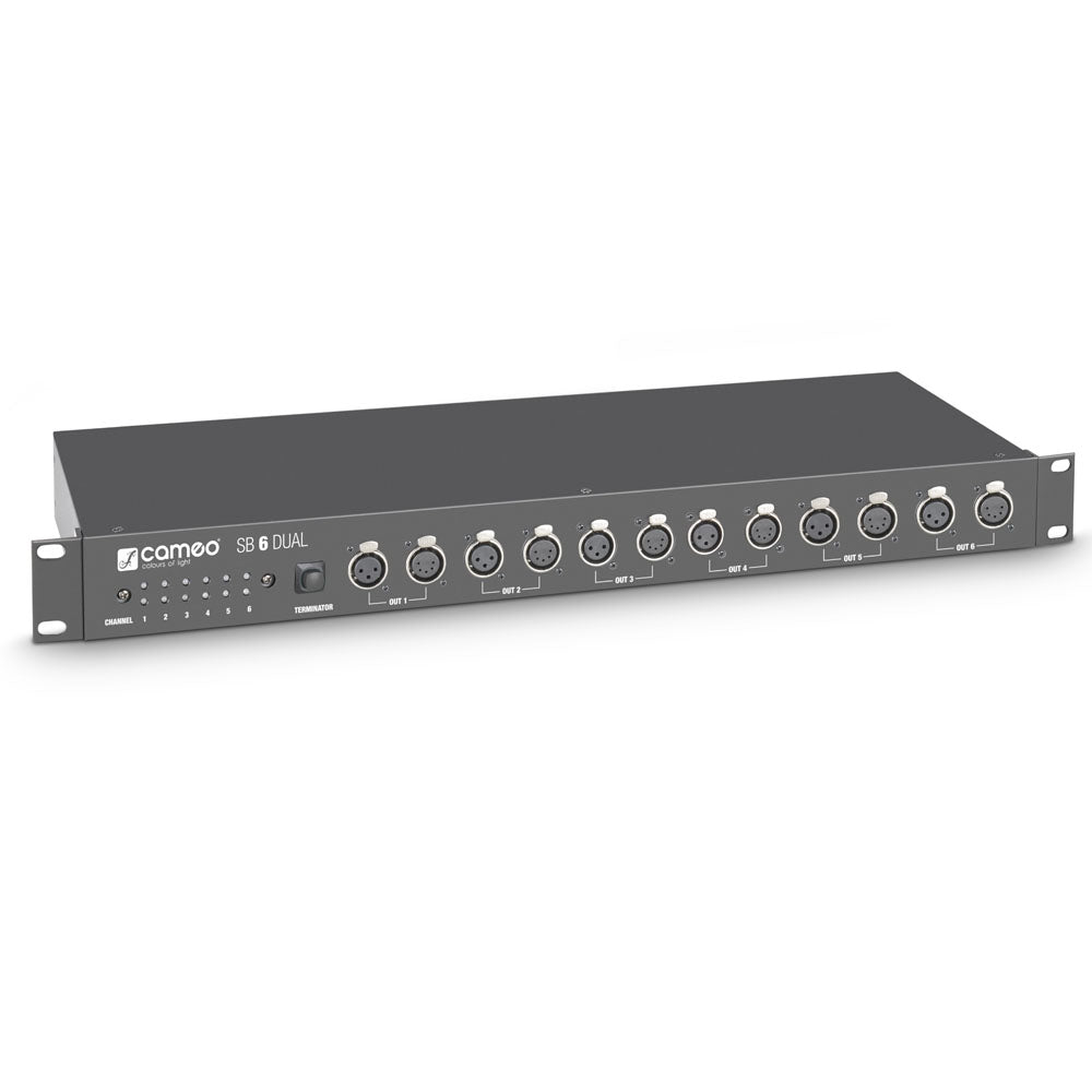 Cameo SB 6 Dual DMX jakajat