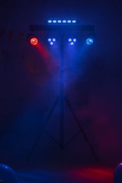 Marconi Castor Party Valopaketti (wash, strobe, UV, ball)