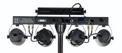 Marconi Castor Party Valopaketti (wash, strobe, UV, ball)