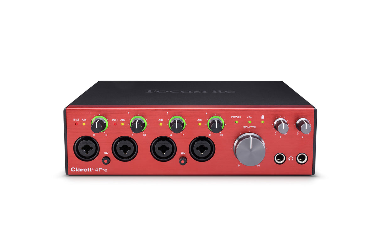 Focusrite Clarett+ 4Pre USB-äänikortti