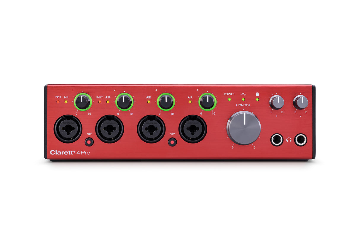 Focusrite Clarett+ 4Pre USB-äänikortti
