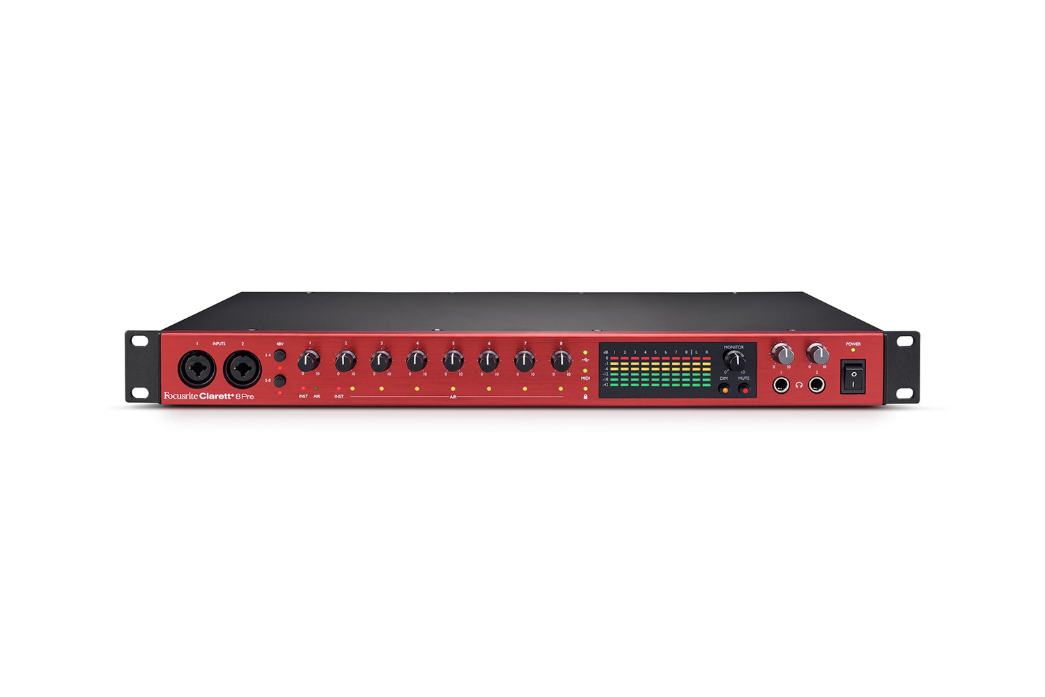 Focusrite Clarett+ 8Pre USB-äänikortti