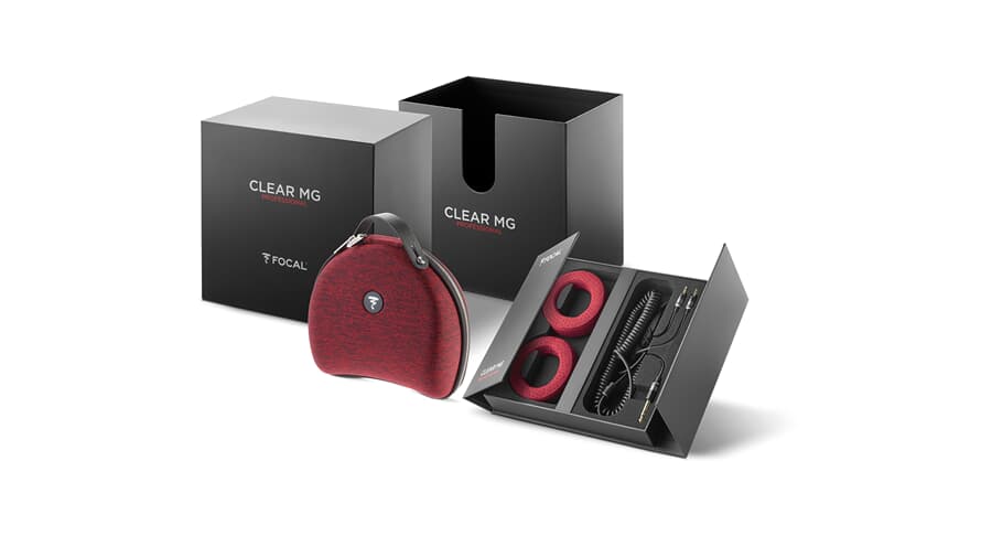 Focal Clear MG Professional Studiokuulokkeet (Punainen)