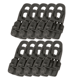 Molton Clips Midi 10 kpl (musta)