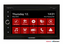 Blaupunkt Copenhagen 700 m. CarPlay, Android, DAB+ ja Bluetooth