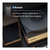 Crosley C72 Levysoitin kaiuttimilla (Pähkinäpuu)