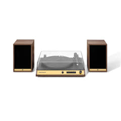 Crosley C72 Levysoitin kaiuttimilla (Pähkinäpuu)