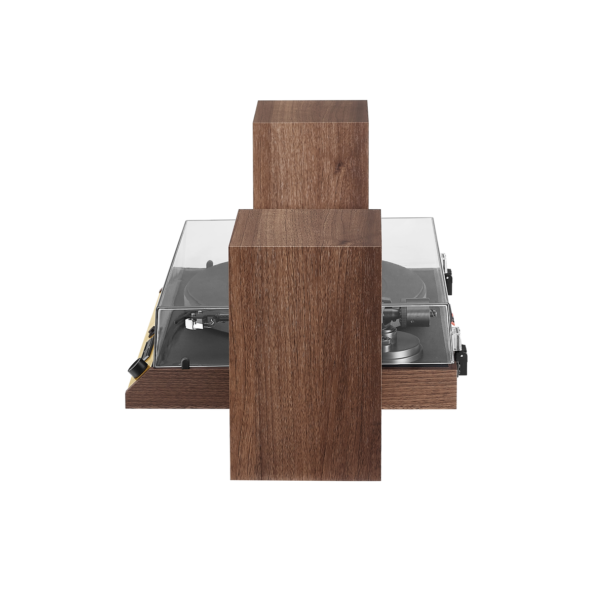 Crosley C72 Levysoitin kaiuttimilla (Pähkinäpuu)