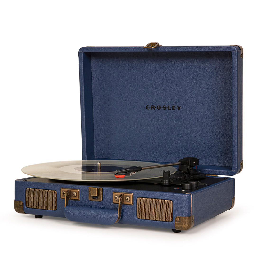 Crosley Cruiser Plus Levysoitin Kaksisuuntainen Bluetooth (Laivastonsininen)