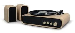 Crosley Gig Levysoitin kaiuttimilla (Luonnollinen)