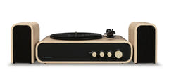 Crosley Gig Levysoitin kaiuttimilla (Luonnollinen)