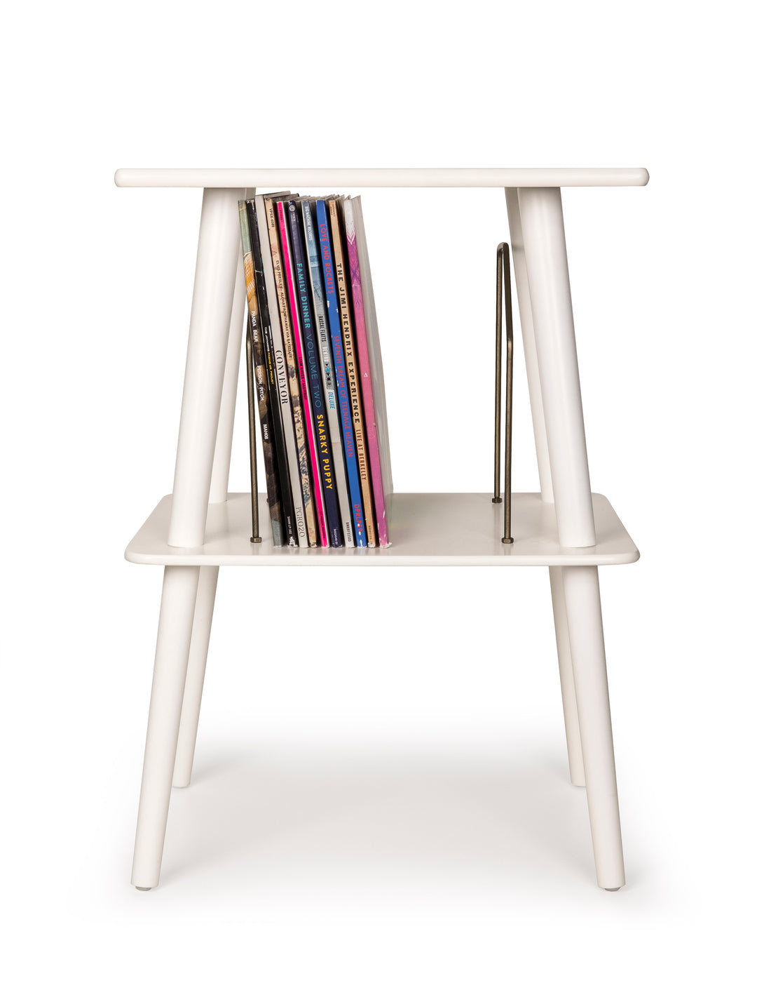 Crosley - Manchester Levysoitin Huonekalu (Valkoinen)