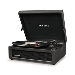 Crosley Voyager Levysoitin Kaksisuuntainen Bluetooth (Musta)