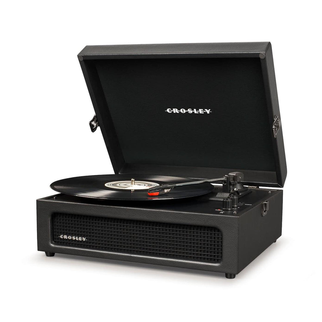 Crosley Voyager Levysoitin Kaksisuuntainen Bluetooth (Musta)