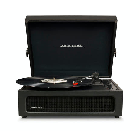 Crosley Voyager Levysoitin Kaksisuuntainen Bluetooth (Musta)