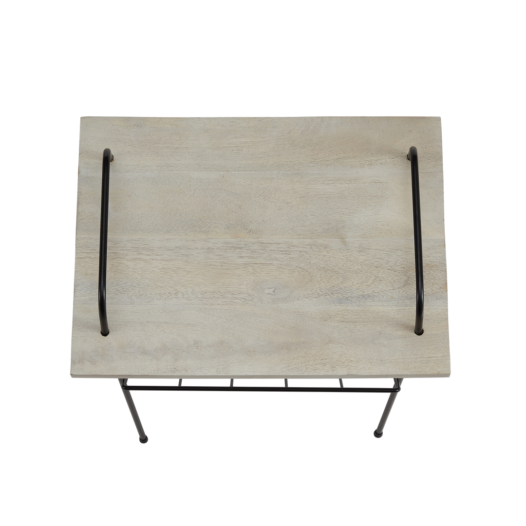 Crosley - Wiltshire Levysoitin Pöytä (Luonnollinen)