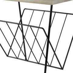 Crosley - Wiltshire Levysoitin Pöytä (Luonnollinen)