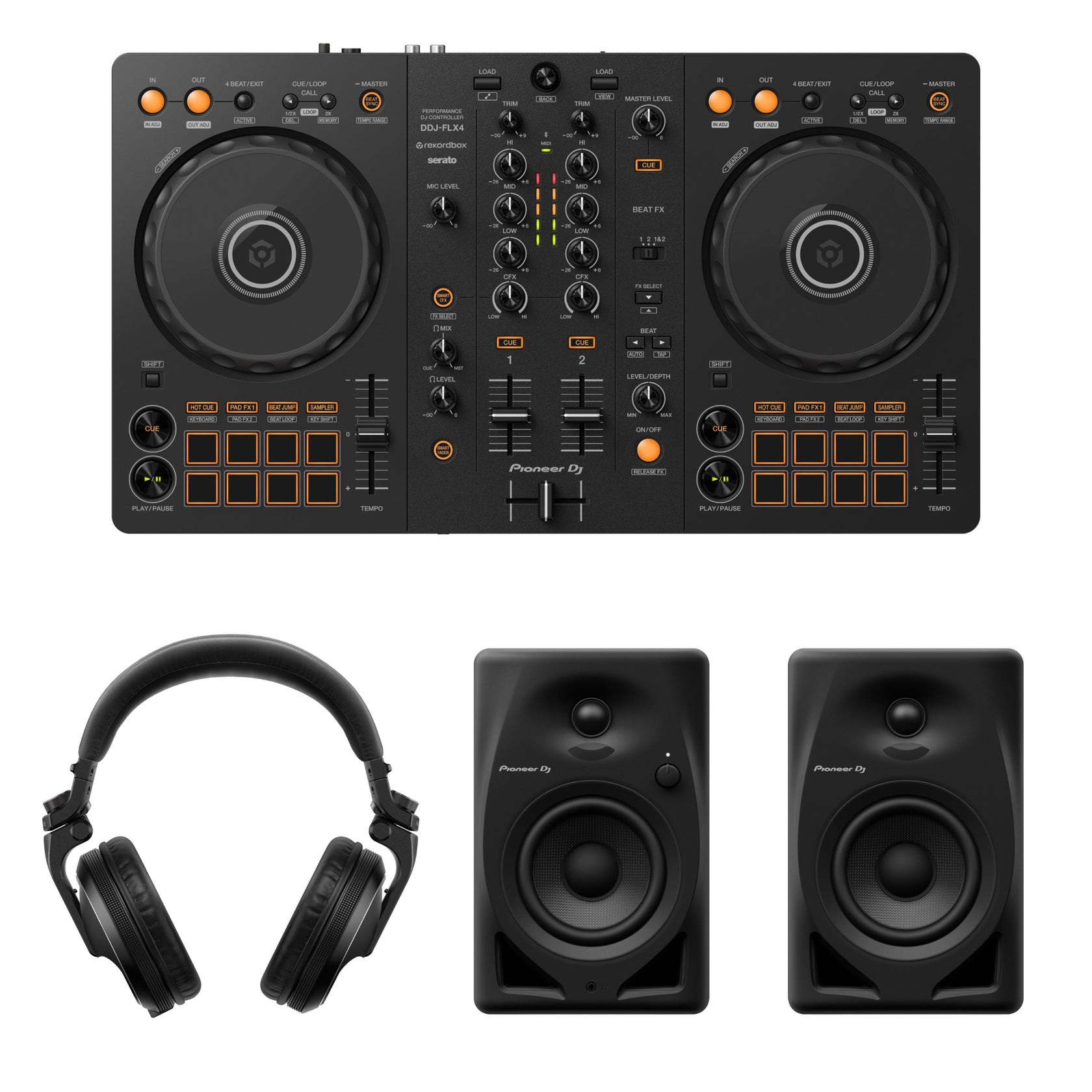 Pioneer DJ FLX4 Aloituspaketti