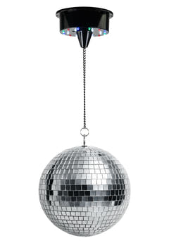 Marconi paristokäyttöinen peilipallo m. LED (20 cm)
