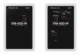 Pioneer DJ DM-40D-W Aktiiviset studiomonitorit (valkoinen)