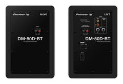 Pioneer DJ DM-50D-BT - Studiomonitorit m. Bluetooth (Musta)