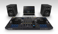 Pioneer DJ DM-50D-BT - Studiomonitorit m. Bluetooth (Musta)