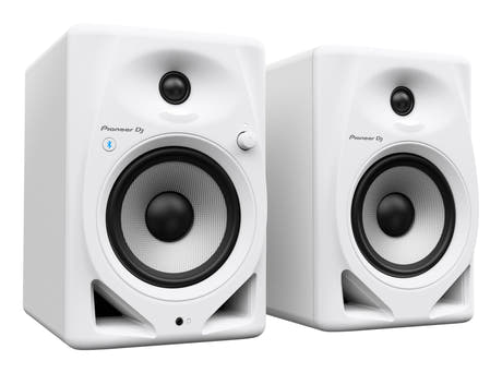 Pioneer DJ DM-50D-BT-W - Studiomonitorit m. Bluetooth (Valkoinen)