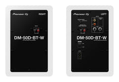 Pioneer DJ DM-50D-BT-W - Studiomonitorit m. Bluetooth (Valkoinen)