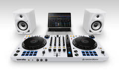 Pioneer DJ DM-50D-BT-W - Studiomonitorit m. Bluetooth (Valkoinen)