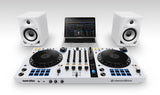 Pioneer DJ DM-50D-BT-W Studiomonitorit ja Bluetooth (valkoinen)