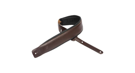 Levys DM1PD kitarahihna 3", tummanruskea