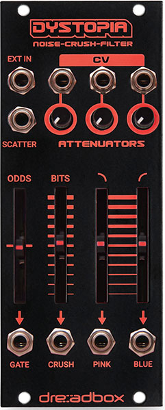 Dreadbox Dystopia Blacklight-moduuli