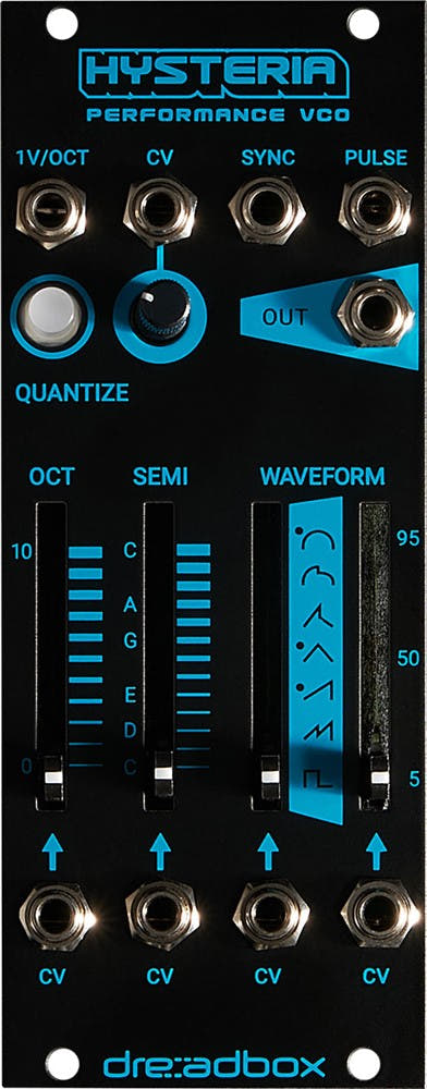 Dreadbox Hysteria Blacklight-moduuli