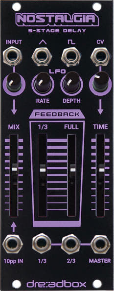 Dreadbox Nostalgia Blacklight-moduuli