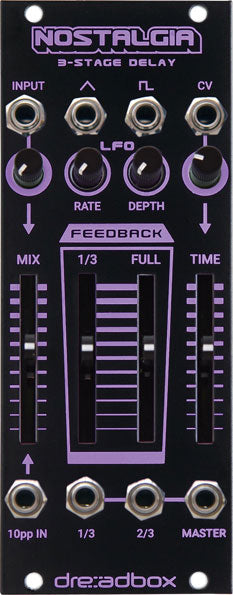 Dreadbox Nostalgia Blacklight-moduuli