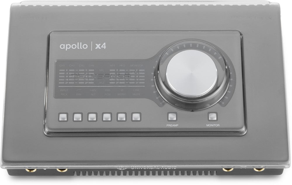 Decksaver Suoja cover tuotteelle Universal Audio Apollo x4