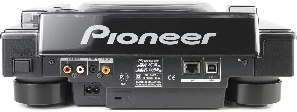 Decksaver-suojus cover Pioneer CDJ-2000:lle