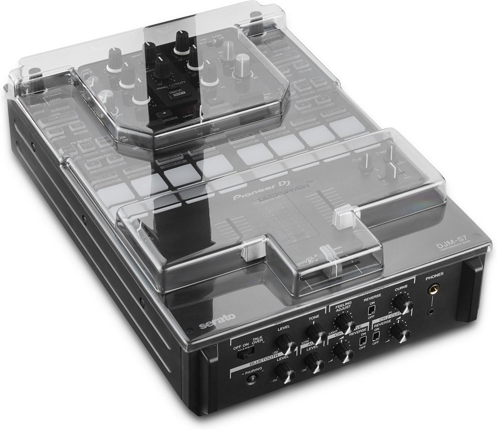 Decksaver-suojus cover Pioneer DJ DJM-S7:lle