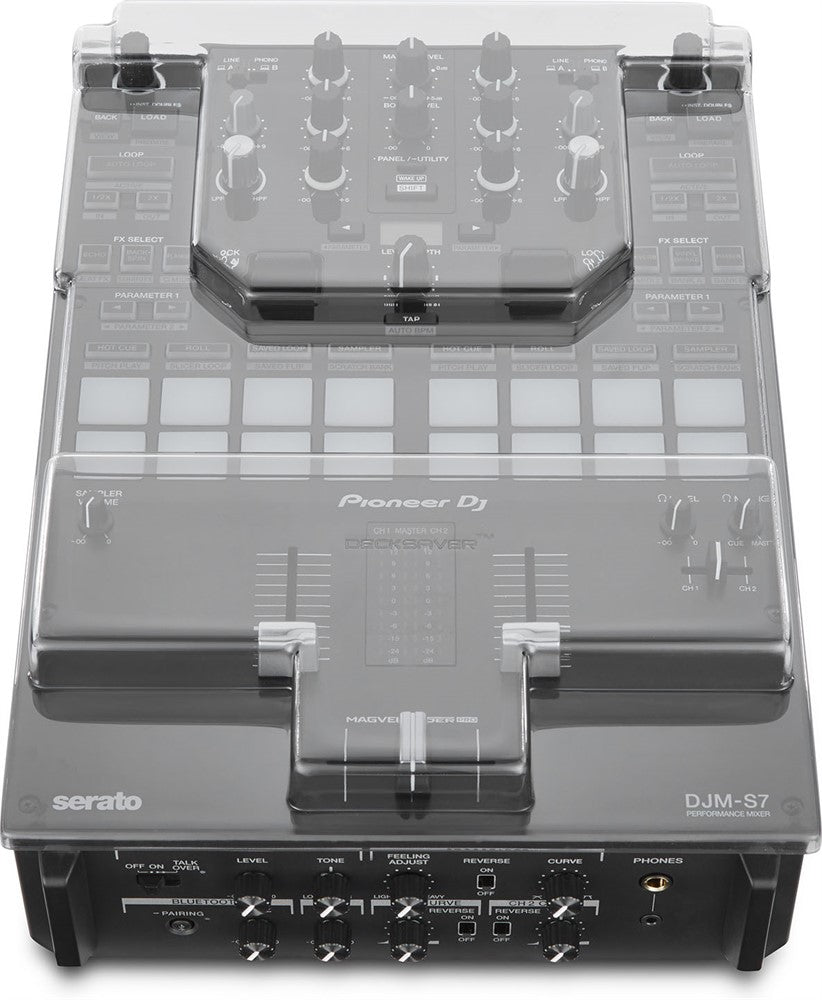 Decksaver-suojus cover Pioneer DJ DJM-S7:lle