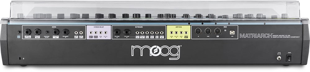 Decksaver-suoja cover tuotteelle Moog Matriarch