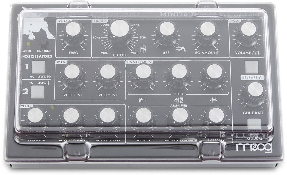 Decksaver-suoja cover Moog Minitaurille