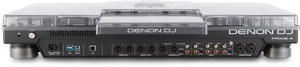 Decksaver Suoja cover Denon DJ Prime 4 & Prime 4+:lle