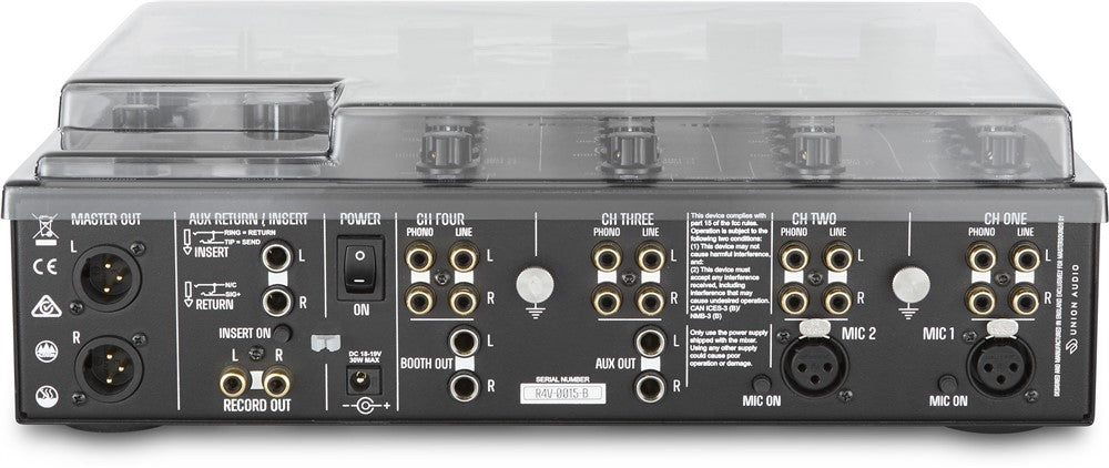 Decksaver Suoja cover MasterSounds Radius Four Valve -laitteelle