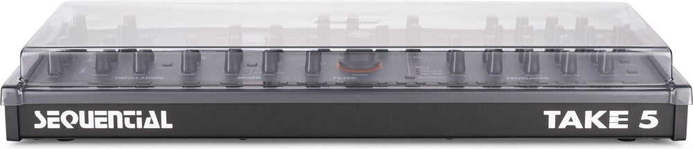 Decksaver Suojus cover tuotteelle Sequential Take 5 / Oberheim TEO-5 Desktop