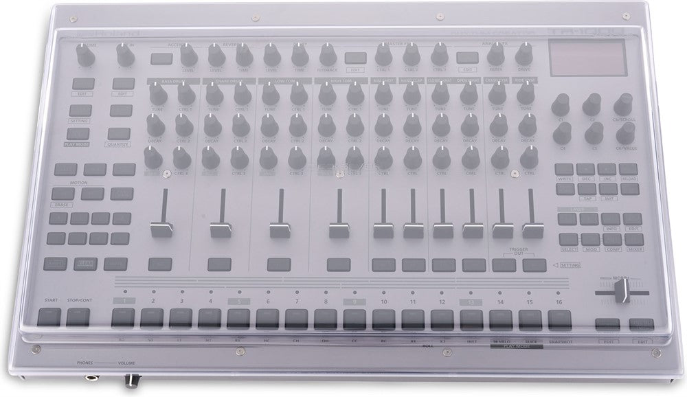 Decksaver-suoja cover tuotteelle Roland TR-1000