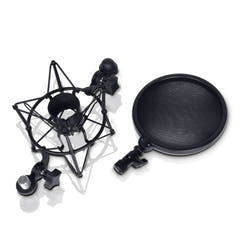 LD Systems DSM 400 Mikrotonit Shock Mount Pop Suodatin